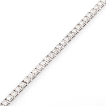 Charger l&#39;image dans la galerie, Bracelet rivière en or gris et diamant
