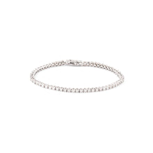 Charger l&#39;image dans la galerie, Bracelet rivière or gris en diamants
