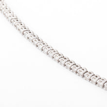Charger l&#39;image dans la galerie, Bracelet rivière or gris en diamants

