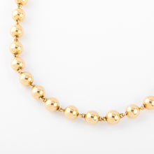 Charger l&#39;image dans la galerie, Collier Marseillais en or jaune orné de boules d&#39;or
