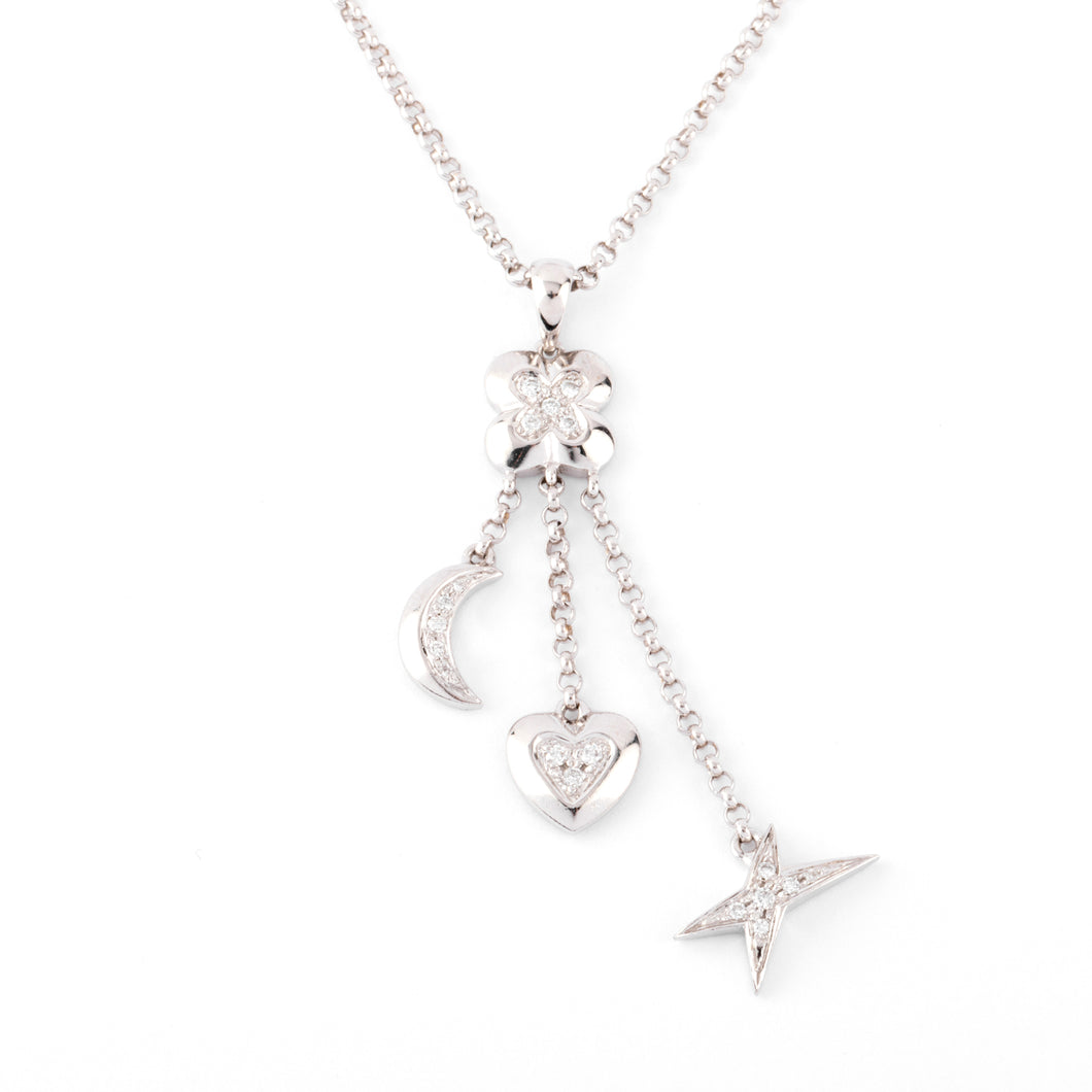 Collier or et diamant Mauboussin