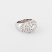 Charger l&#39;image dans la galerie, Bague jonc pavée de diamant de diamant
