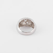 Charger l&#39;image dans la galerie, Bague jonc pavée de diamant de diamant
