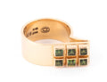 Bague or jaune et Peridot Georg Jensen