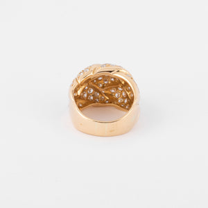 Bague or jaune et diamant de la maison Van Cleef and Arpels