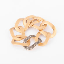 Charger l&#39;image dans la galerie, Bracelet or rose et diamants blancs et cognacs de la maison Pomellato
