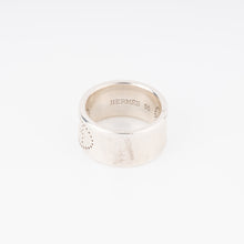 Charger l&#39;image dans la galerie, Bague Hermès argent Eclipse ruban
