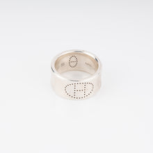 Charger l&#39;image dans la galerie, Bague Hermès argent Eclipse ruban
