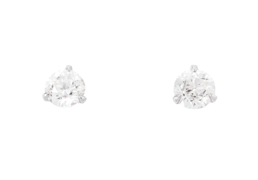 Paire de boucles d'oreilles en diamant taille ancienne