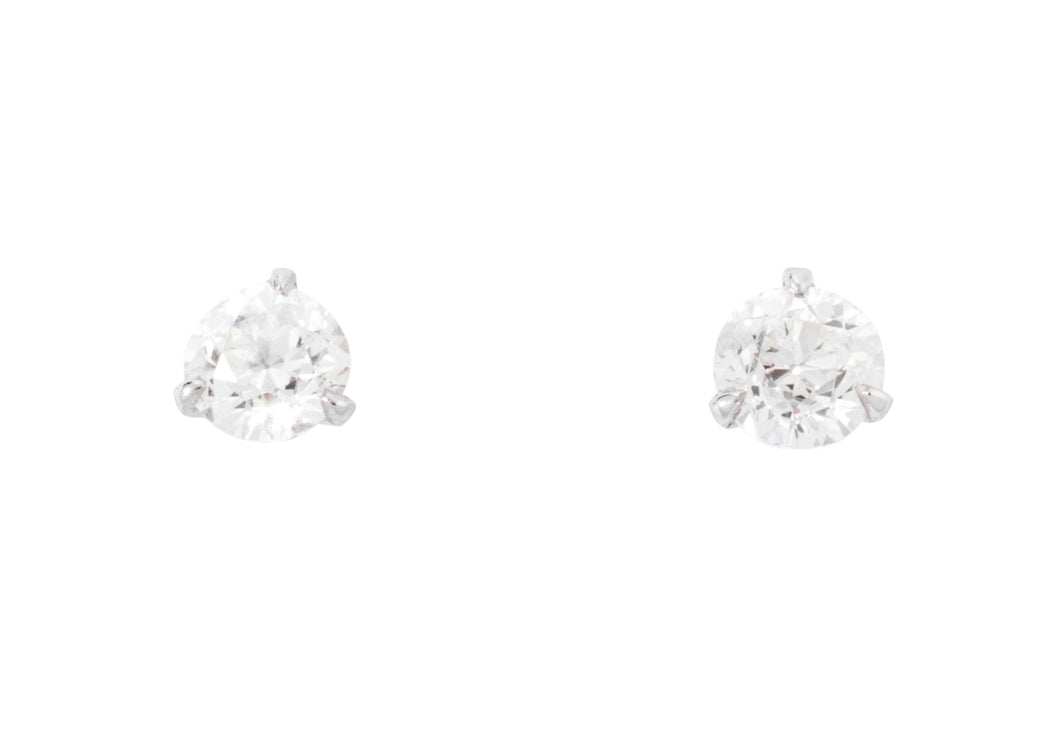 Paire de boucles d'oreilles en diamant taille ancienne