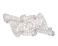 Broche en platine et diamants
