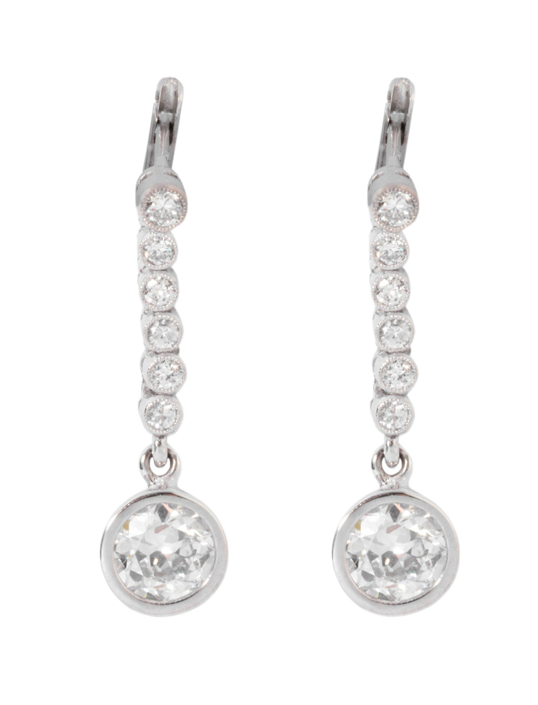 Dormeuse en platine diamant