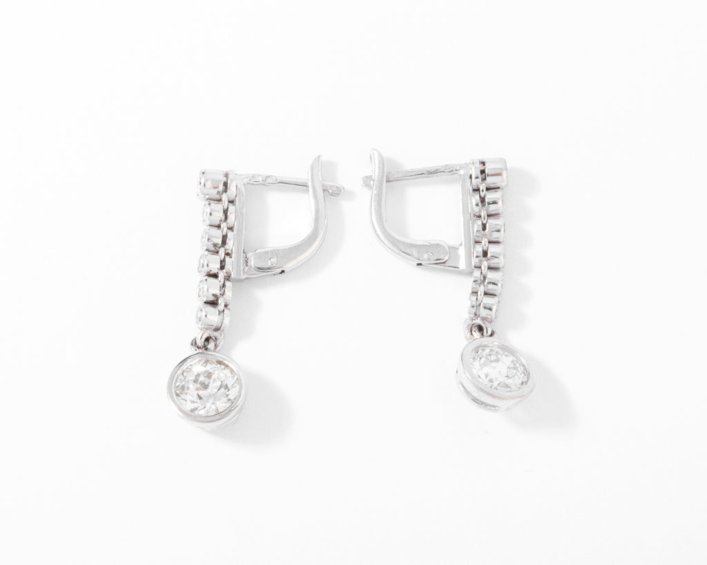 Dormeuse en platine diamant