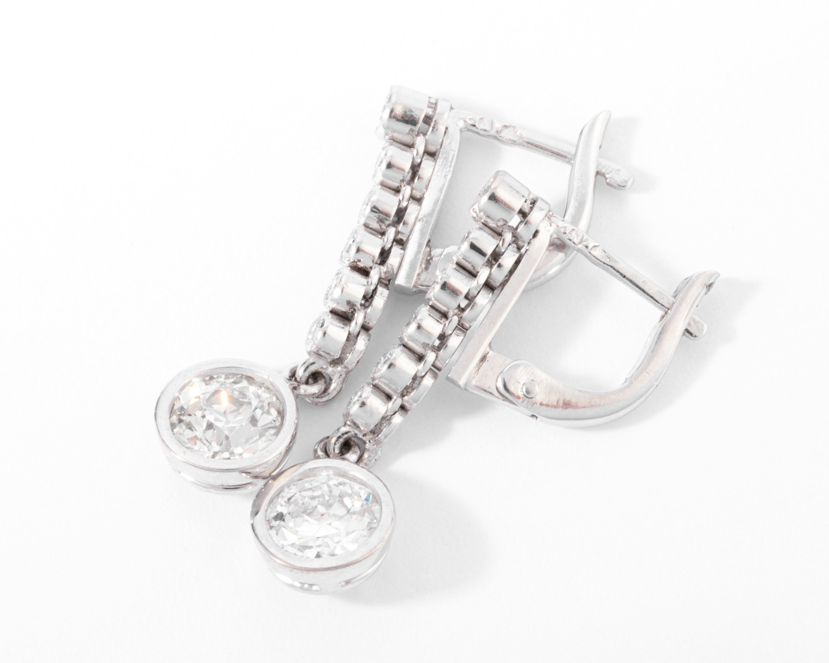 Dormeuse en platine diamant