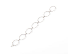 Charger l&#39;image dans la galerie, Bracelet maillons ovales en diamant
