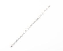 Charger l&#39;image dans la galerie, Bracelet riviere en diamant et or gris
