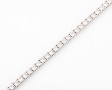 Charger l&#39;image dans la galerie, Bracelet riviere en diamant et or gris
