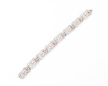 Charger l&#39;image dans la galerie, Bracelet or gris et platine au motifs octogonaux
