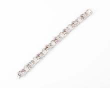 Charger l&#39;image dans la galerie, Bracelet or gris et platine au motifs octogonaux
