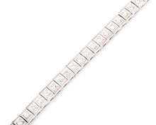 Charger l&#39;image dans la galerie, Bracelet en platine riviere en diamant
