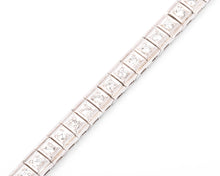 Charger l&#39;image dans la galerie, Bracelet en platine riviere en diamant
